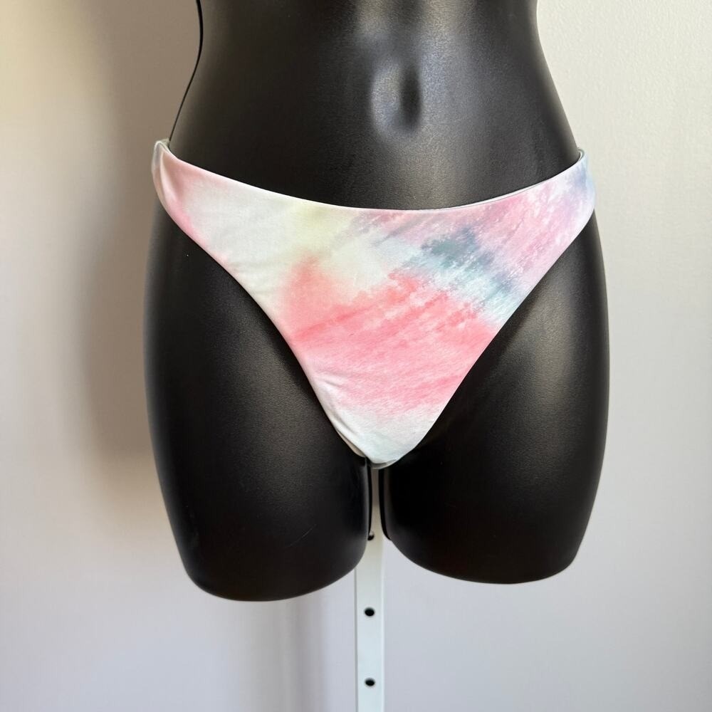 O'Neill Beachy Summer Tie Dye Cheeky Bikini Bottom Small Multi